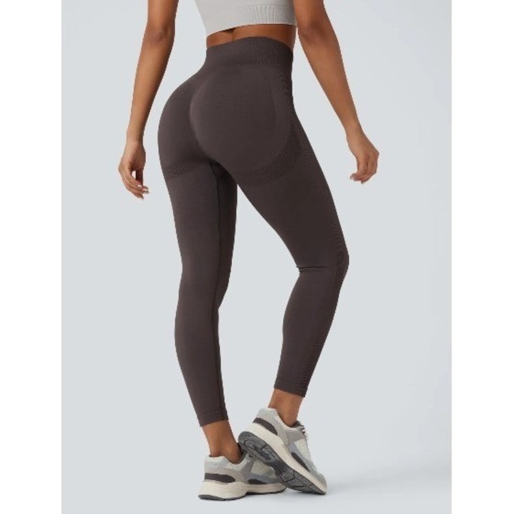 Halara OneForm Seamless Flow High Waisted Booty Scrunch Yoga Legging Women M
